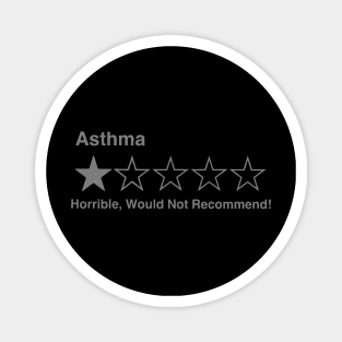 5 Star Review (Asthma) Magnet